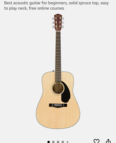 Fender 60s dreadnought - cd-60s,