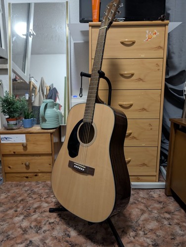 Fender 60s wn natural - cd-60s, lh