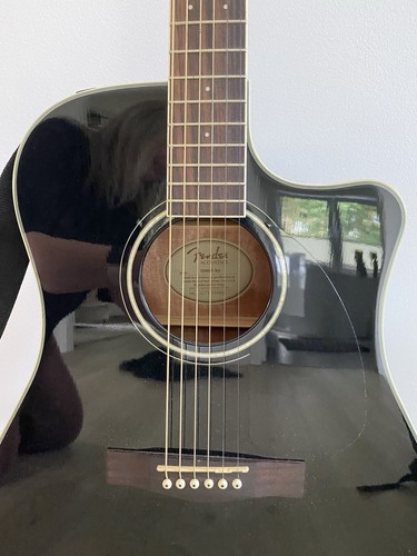 Fender gitarre 140sce black - fender,